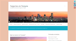 Desktop Screenshot of negociosenturquia.com